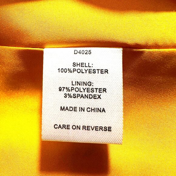 Alexia Admor New Fay Floral One Shoulder Midi Fit and Flare Dress Yellow Size 2 - Picture 14 of 15